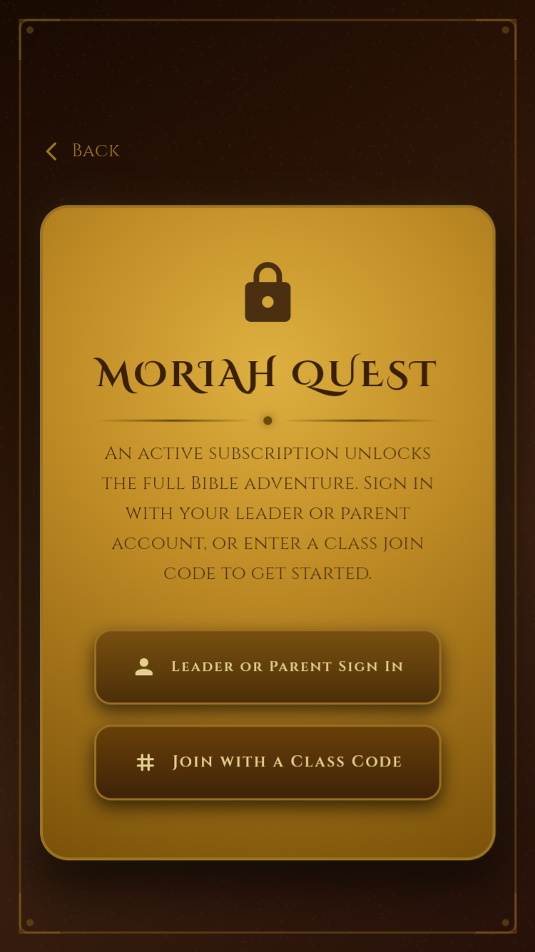 Subscription wall for non-entitled users